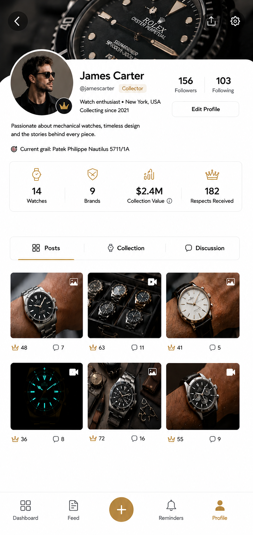 Lume Collector Profile
